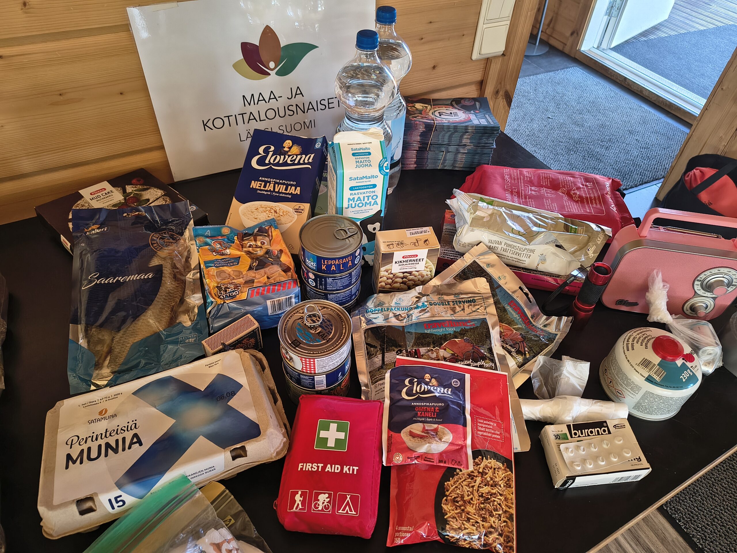 Kotivaraesimerkkituotteita