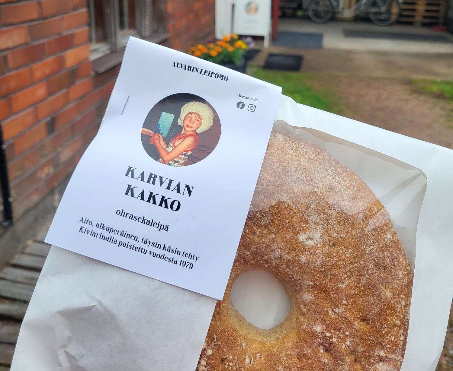 Karvian kakko leipä.